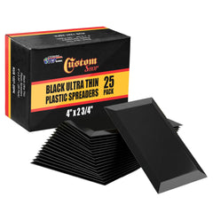 Custom Shop front view of 25-pack spreaders showing quantity and compact pack benefit