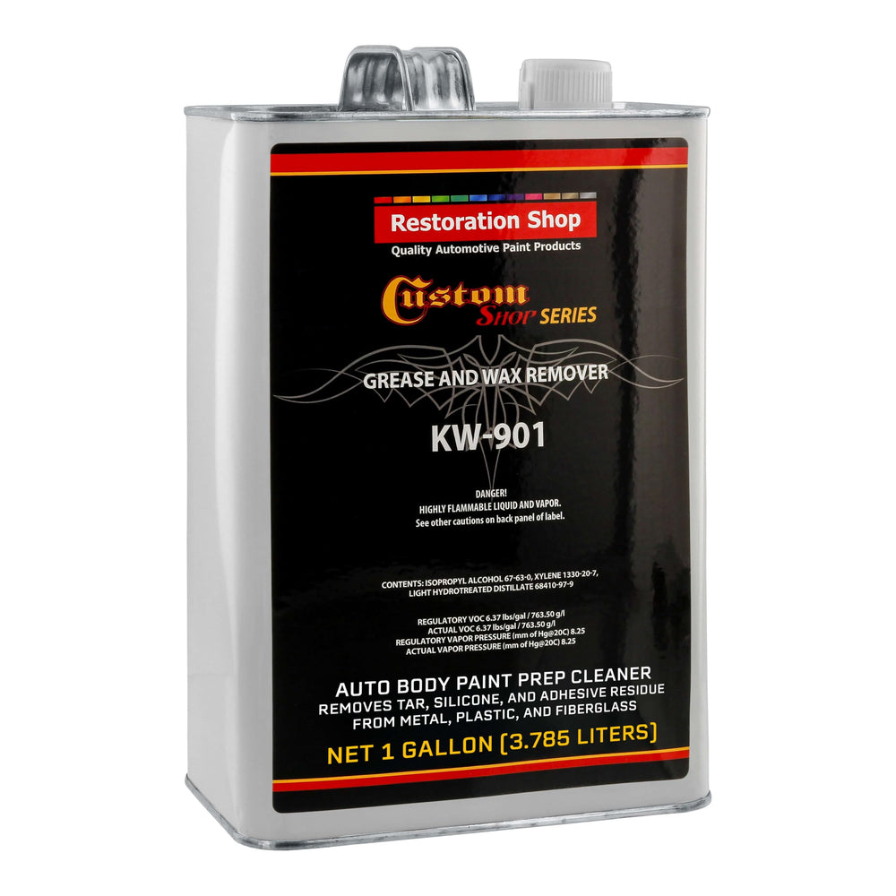 Custom Shop KW901 front can showing product and capacity, clear identification and professional packaging benefit