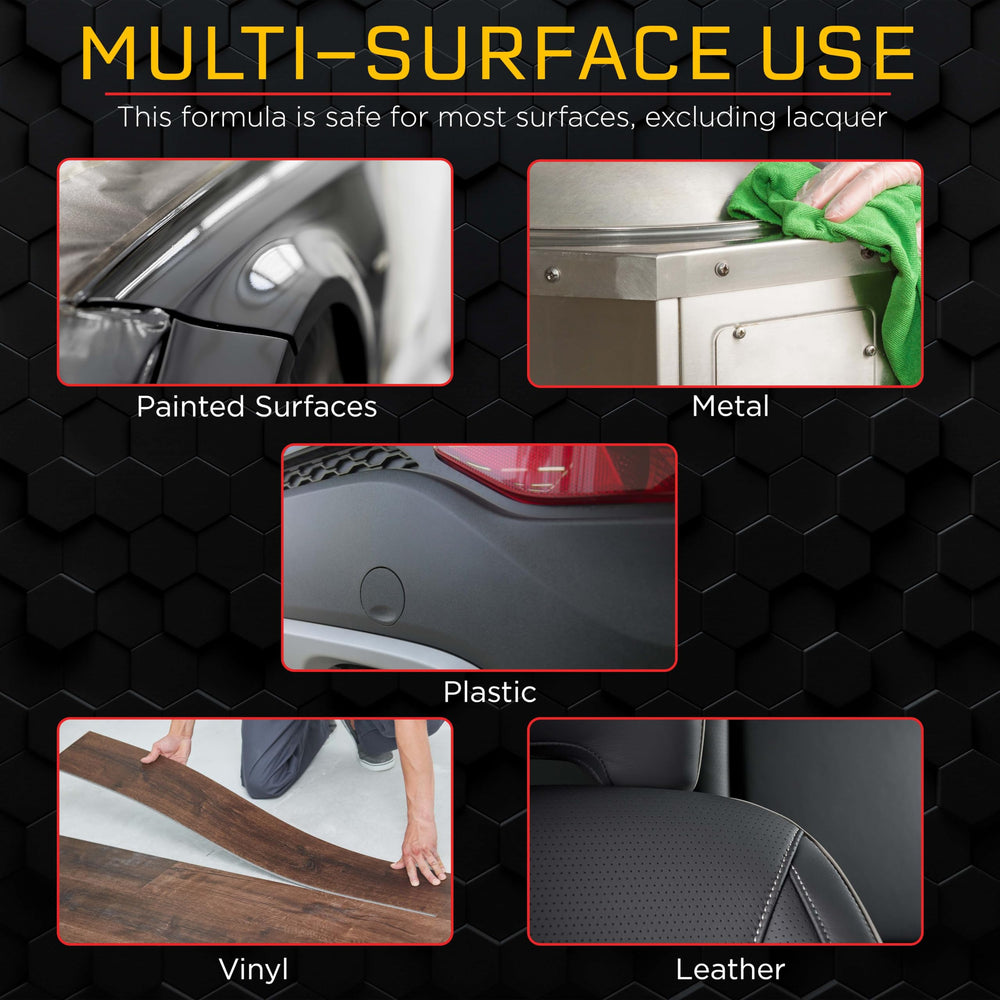 Custom Shop in-use on automotive panel removing dust for better adhesion