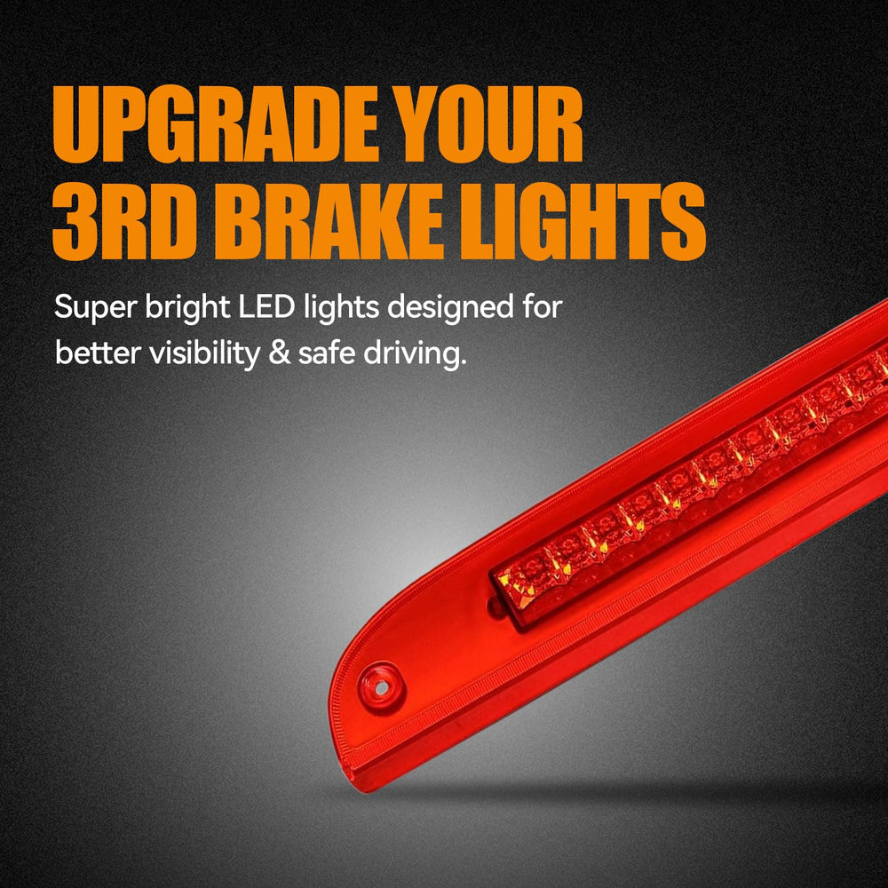 Cxdar installed third brake light on SUV rear showing improved visibility benefit