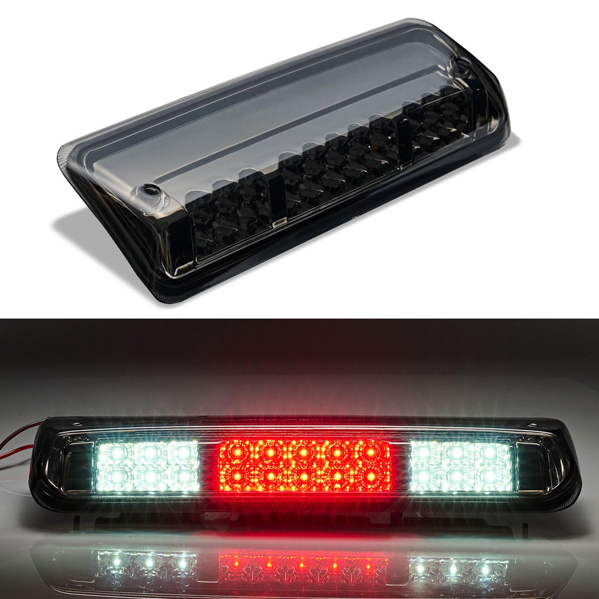 Cxdar front assembly view showing clean fit and bright signaling benefit