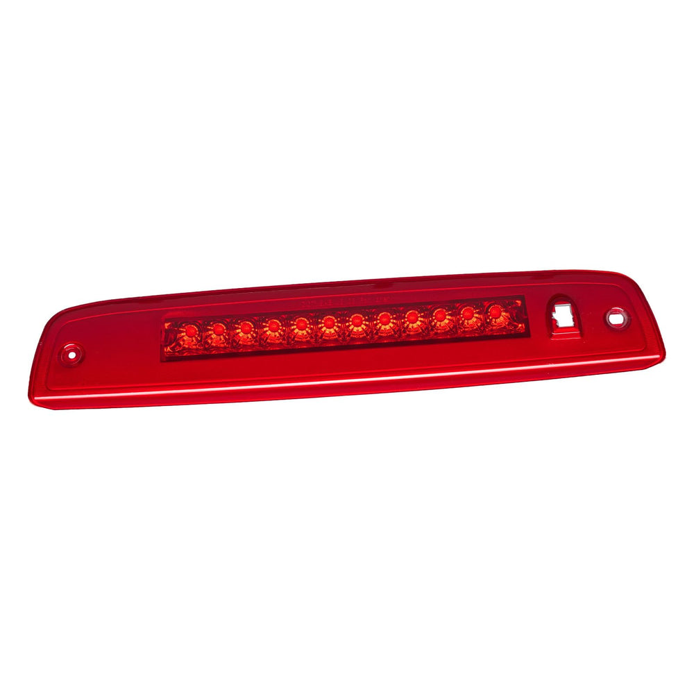 Cxdar front assembly red lens showing clean OEM-look and improved visibility