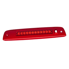 Cxdar front assembly red lens showing clean OEM-look and improved visibility