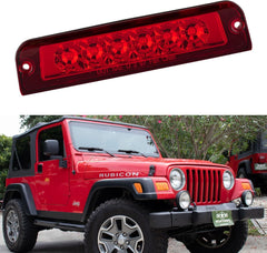 Cxdar front-mounted third brake light showing clear lens and red LEDs for improved visibility