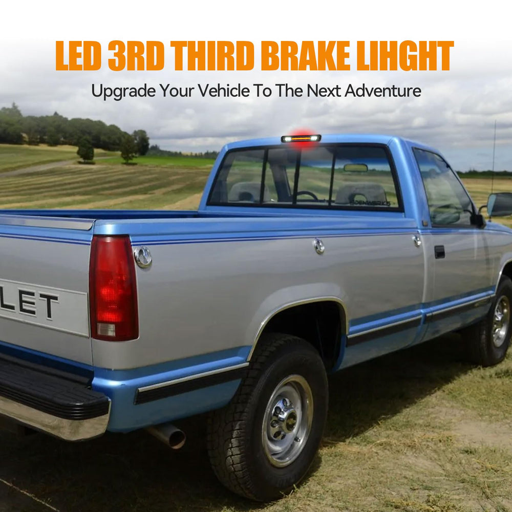 Cxdar installed on truck lifestyle shot showing brighter rear signaling