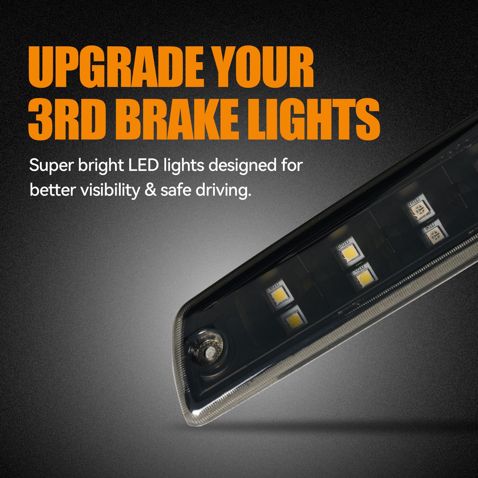 Cxdar dual-row LED array detail demonstrating brighter, efficient illumination