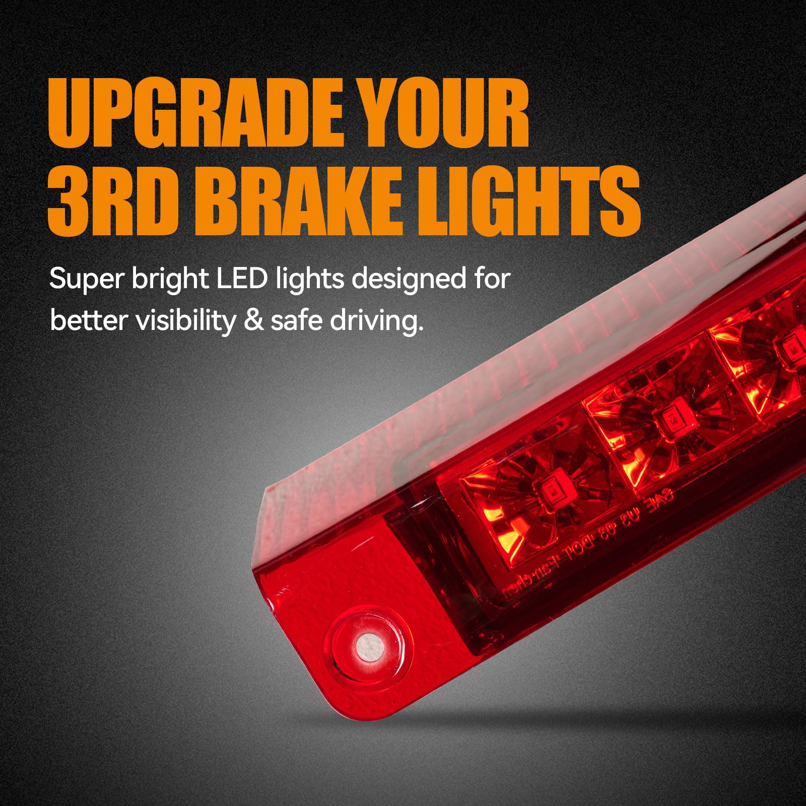 Cxdar dual-row LED close-up highlighting brighter illumination and reliability