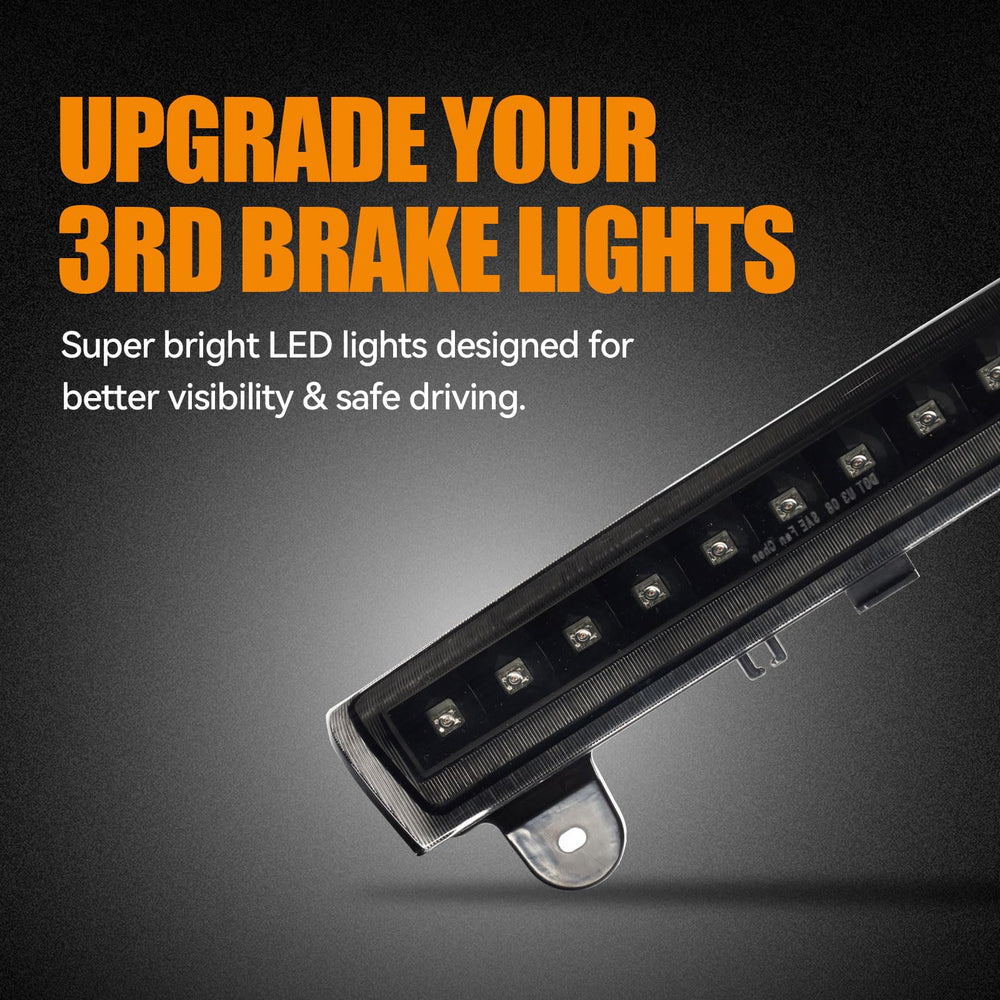 Cxdar installed on SUV rear liftgate showing improved high‑mount brake visibility