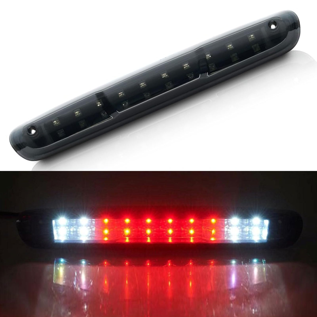 Cxdar front assembly showing smoke lens and clean OEM-style fit for improved styling