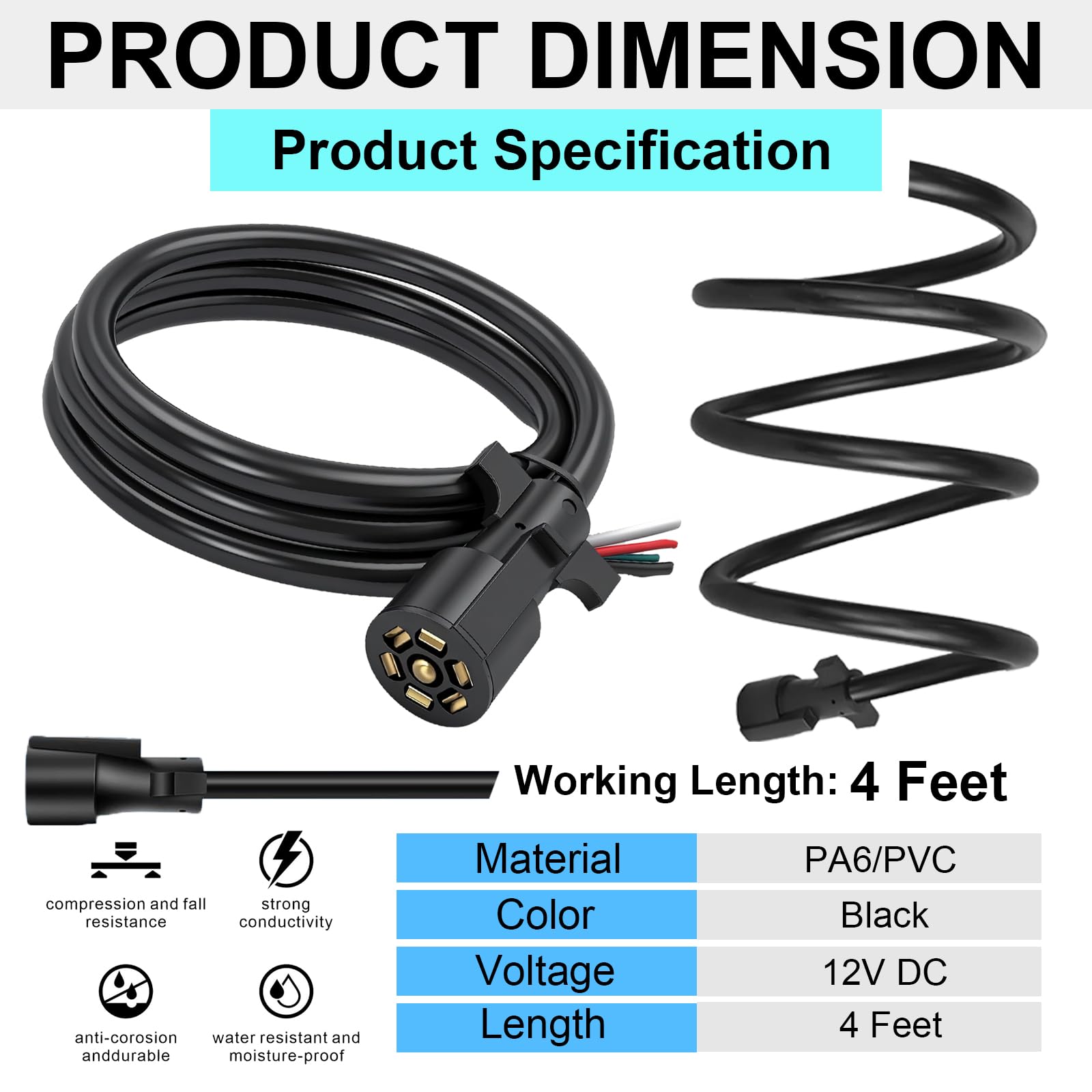 CXTM label and markings verifying brand and correct wiring identification