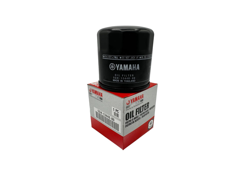 Cyclemax included funnel and two filters arranged for cleaner oil changes