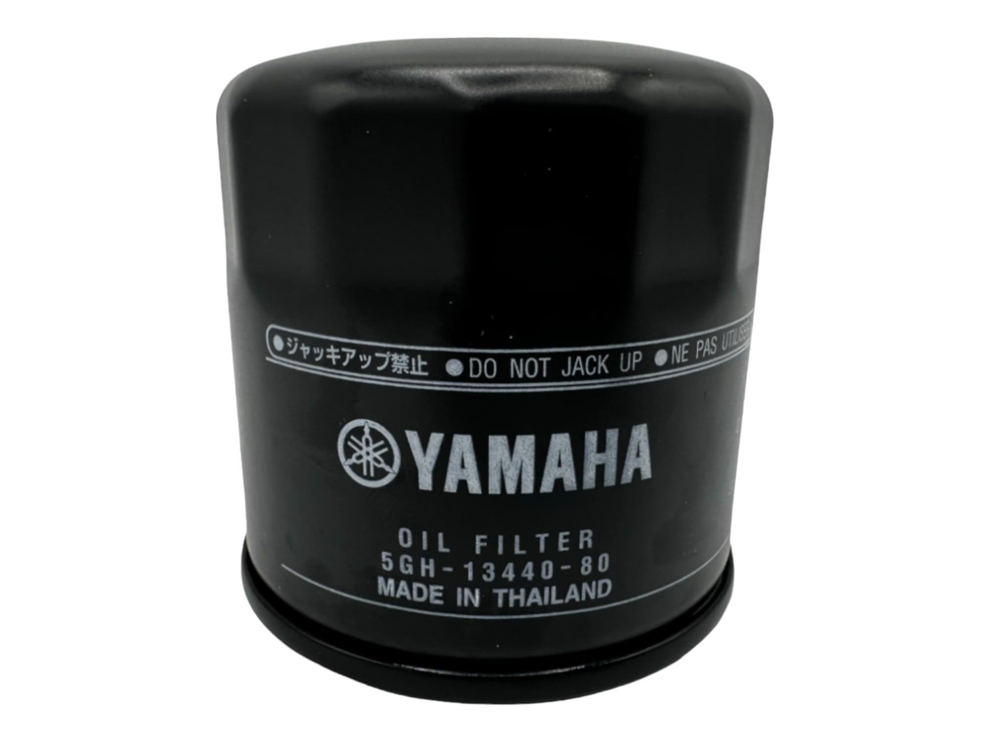 CYCLEMAX genuine Yamaha oil filter closeup emphasizing proper fitment and reliable filtration performance