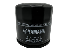 CYCLEMAX genuine Yamaha oil filter closeup emphasizing proper fitment and reliable filtration performance