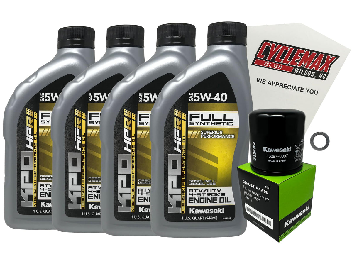 CYCLEMAX front-packaging showing full service kit, quick identification and convenience