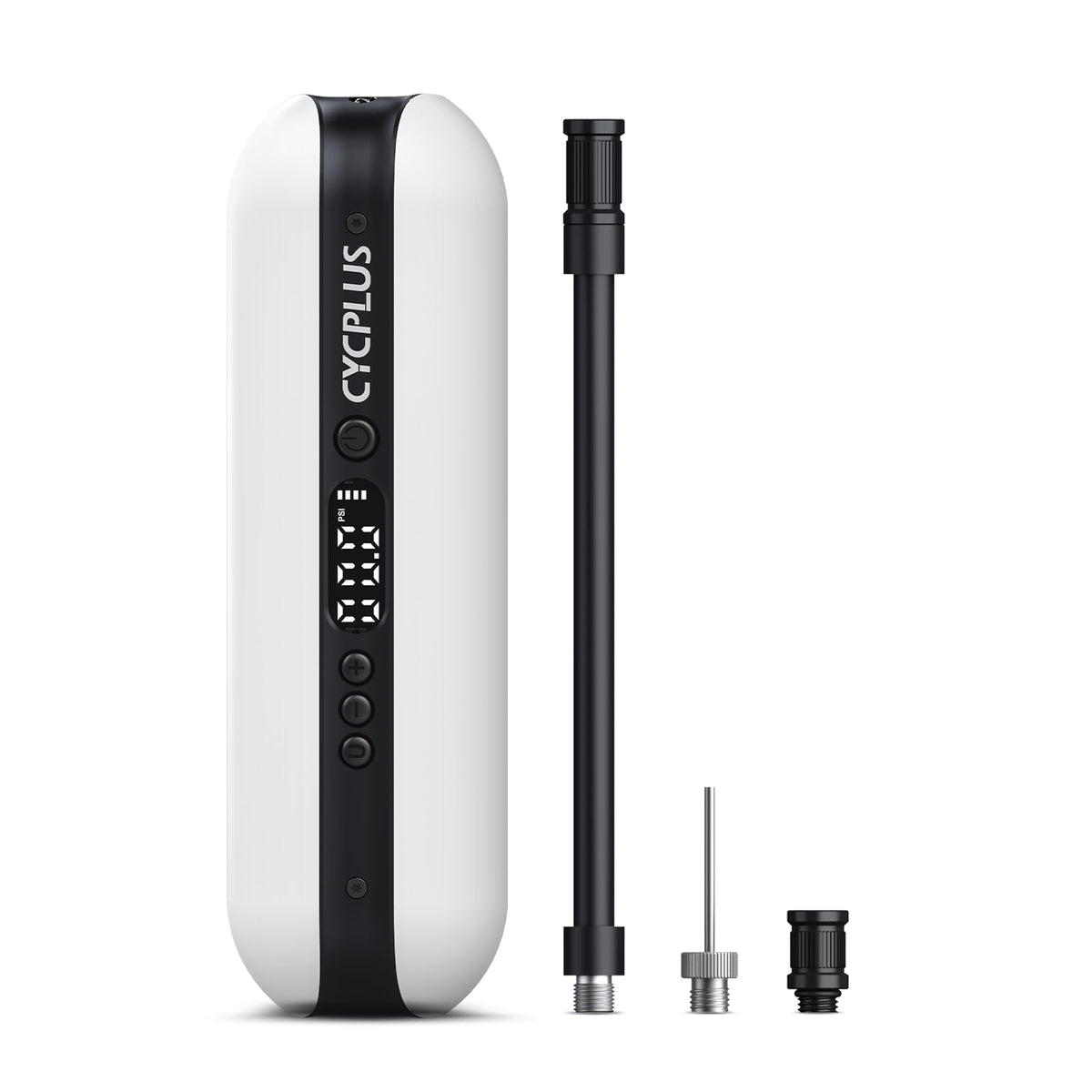 CYCPLUS front view of pump showing controls and compact design for easy transport