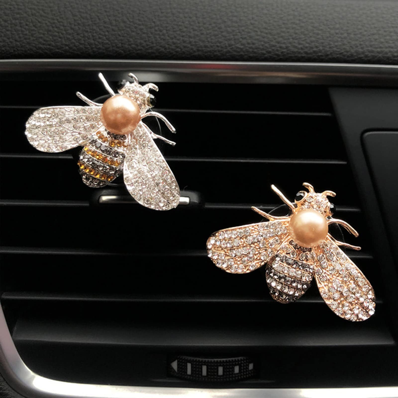 CYG&CL bee front view showing decorative charm and compact size