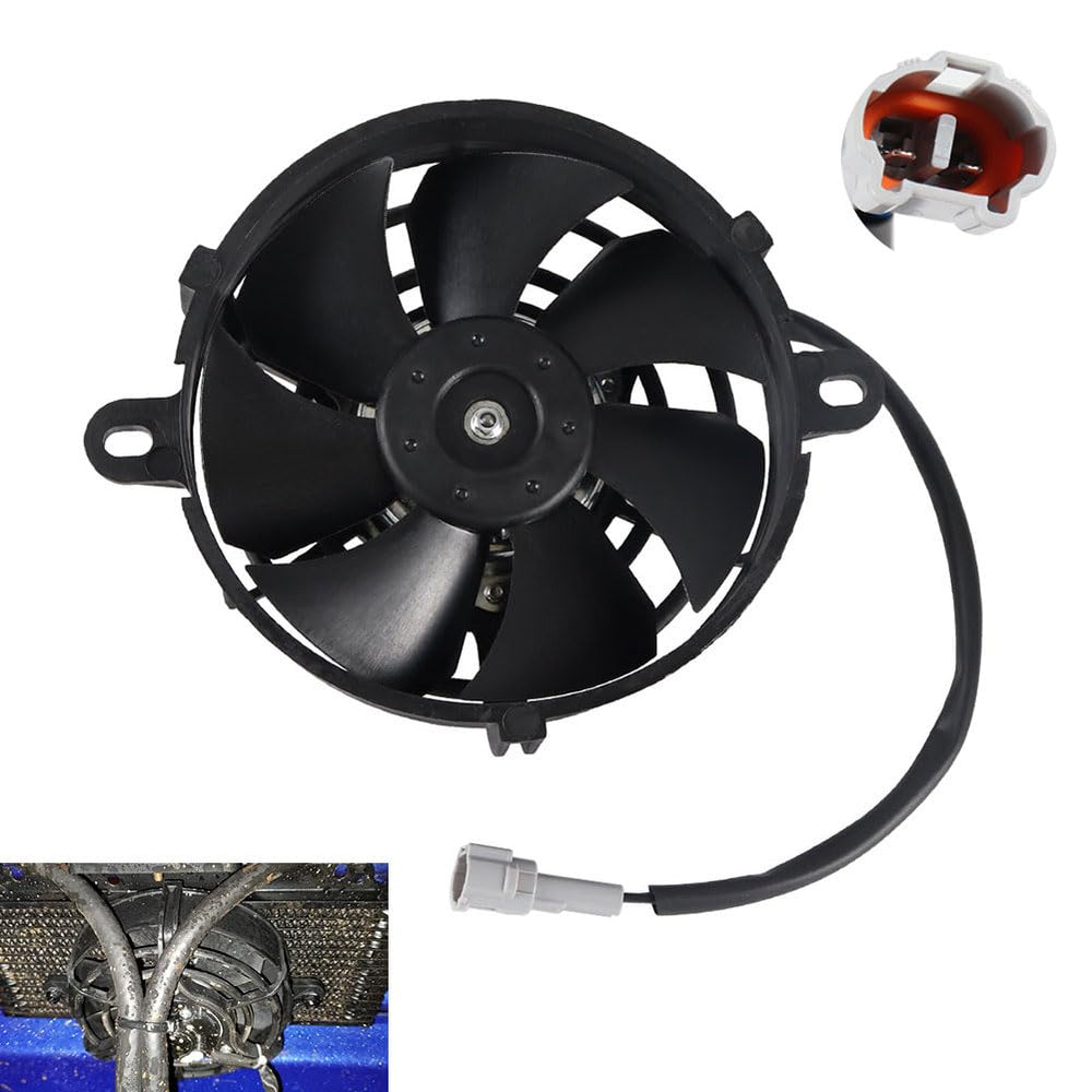Cylemoto packaged fan and label showing ready-to-install condition