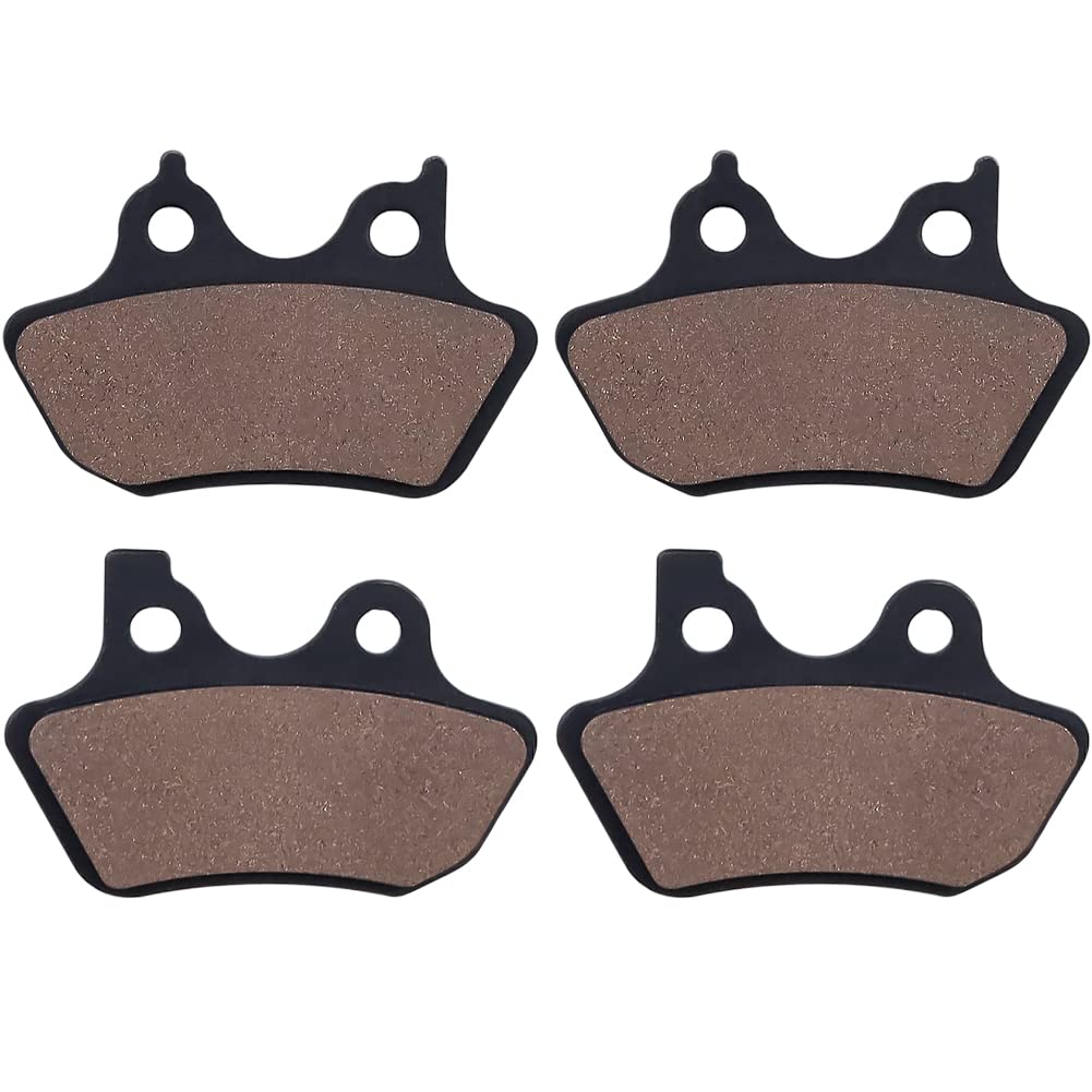 Cyleto packaging showing front and rear brake pads and model fitment benefits