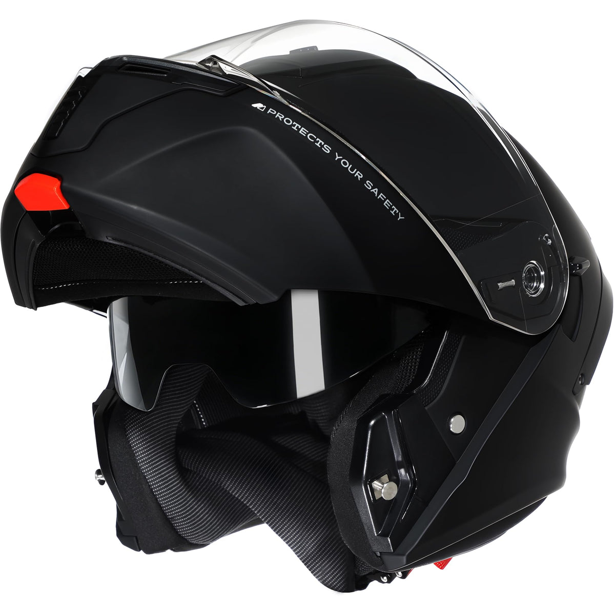 CYRIL front profile view showing aerodynamic shell and DOT safety benefit