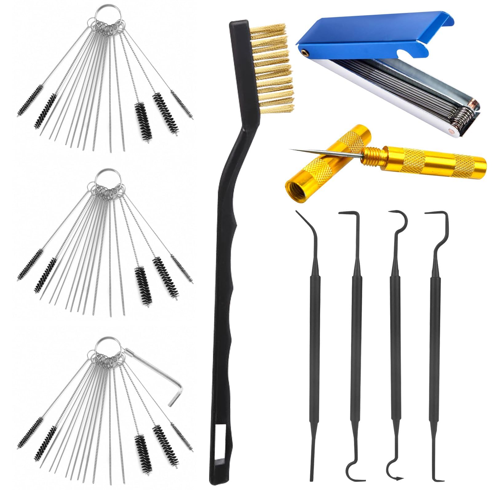 CYUXING open case showing organized cleaning tools and quick access