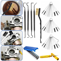 CYUXING nylon brush closeup safe on soft carburetor surfaces