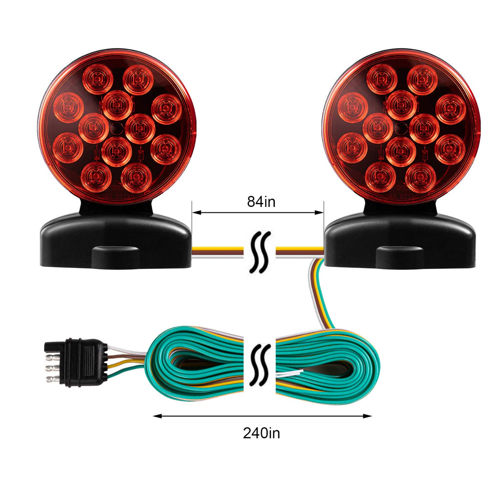 CZC AUTO 4-pin connector closeup for quick plug-and-play trailer hookup