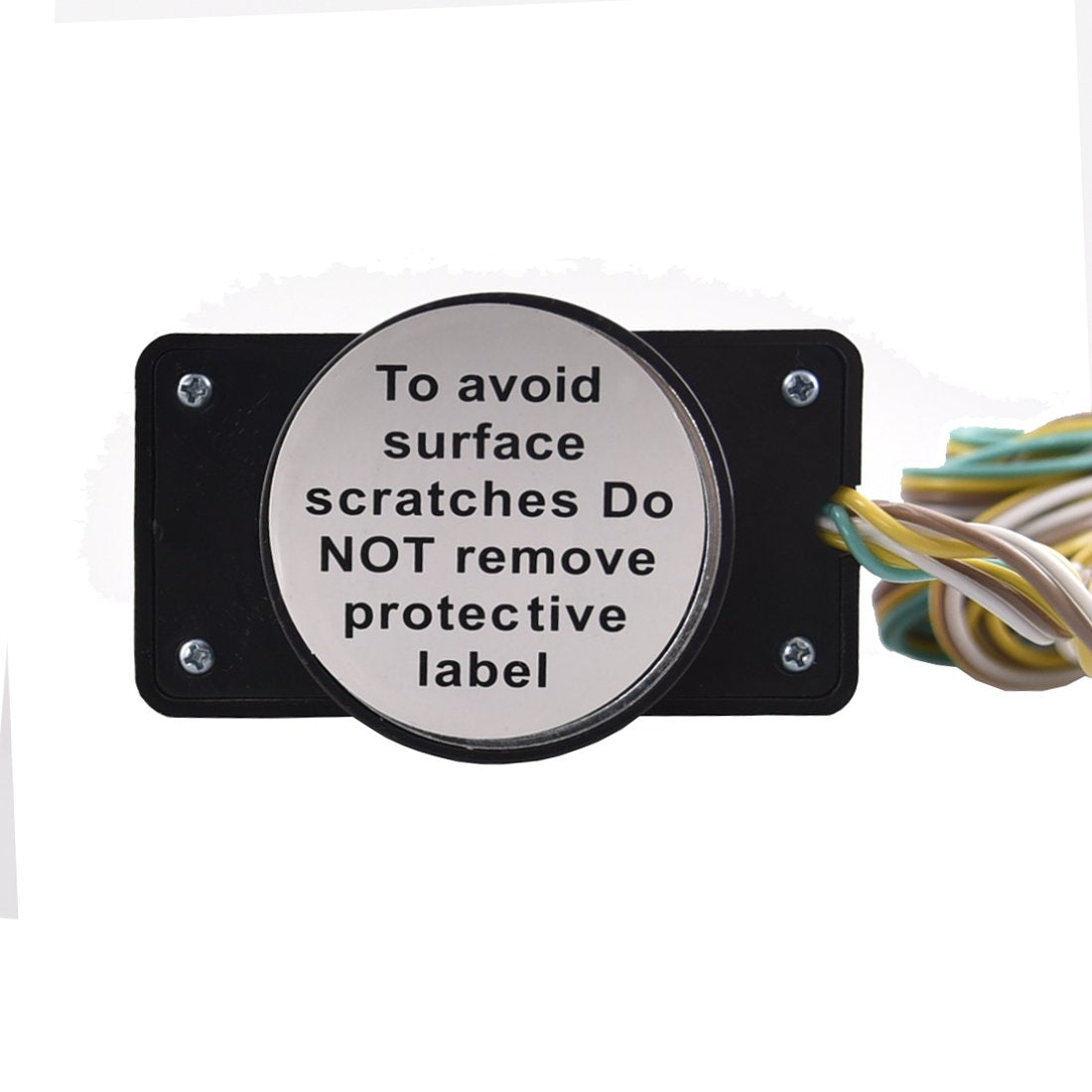 CZC AUTO lamp next to ruler showing compact size and easy portability