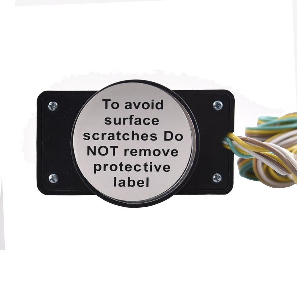CZC AUTO lamp next to ruler showing compact size and easy portability