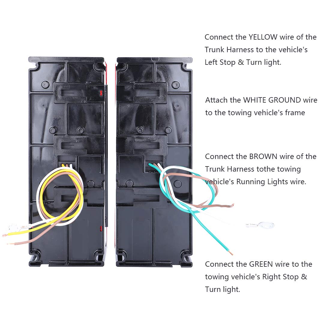 CZC AUTO size comparison with ruler illustrating low-profile dimensions for compact mounting