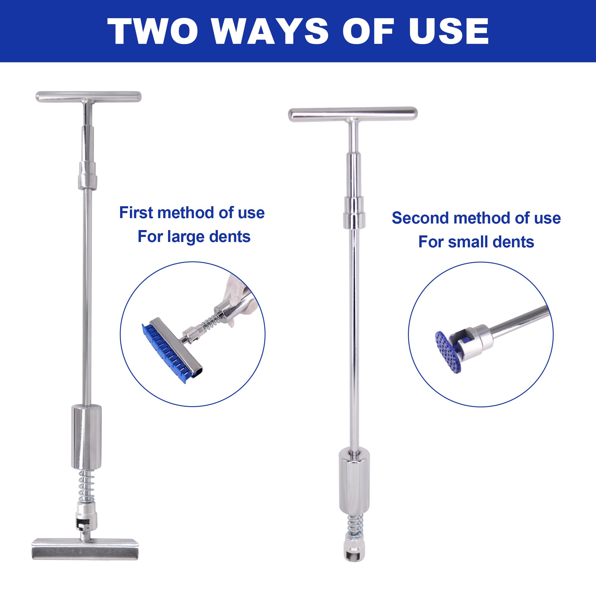 CZJCMECH slide hammer detail highlighting stainless steel durability