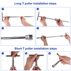 CZJCMECH suction tabs array showing versatile sizes for different dents