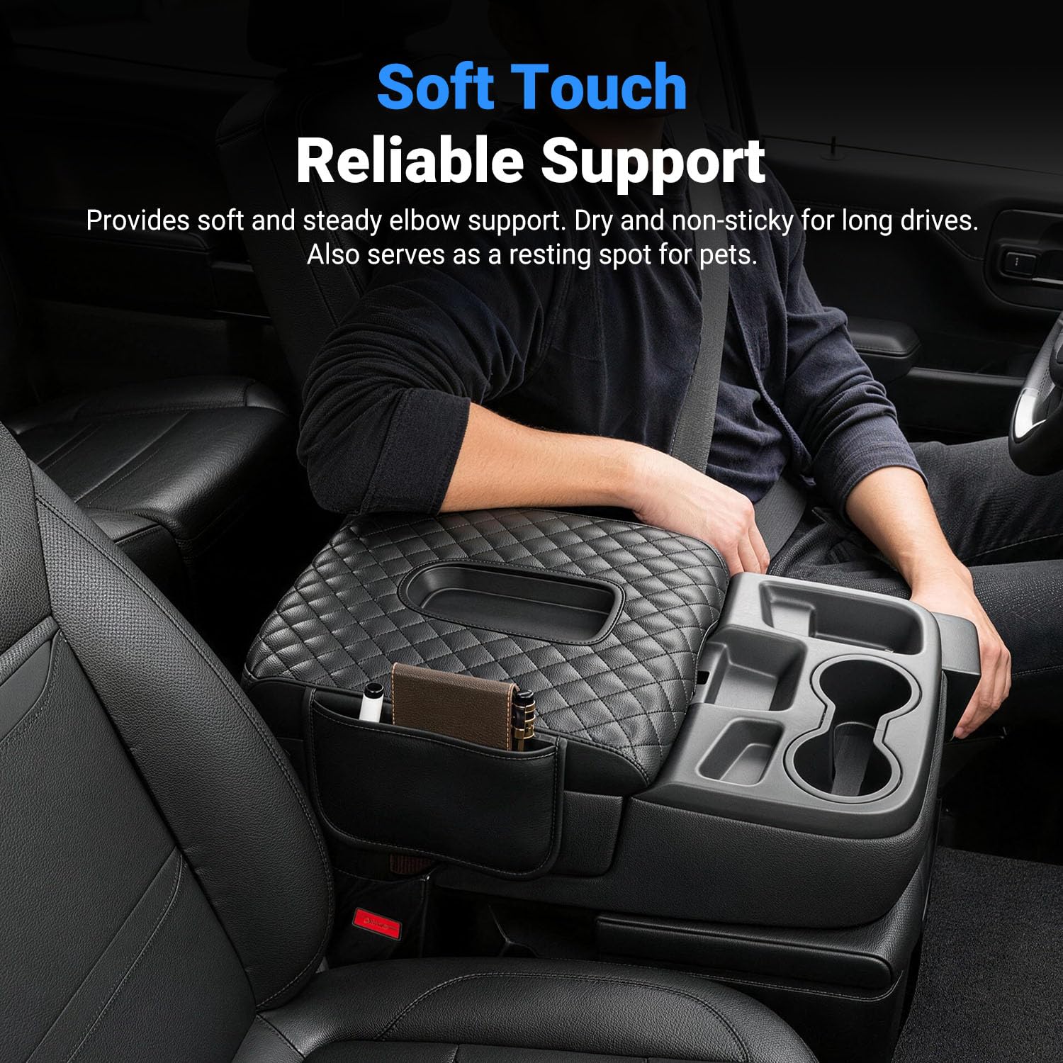 CZmenghe alignment of cover with console latch for precise fitment