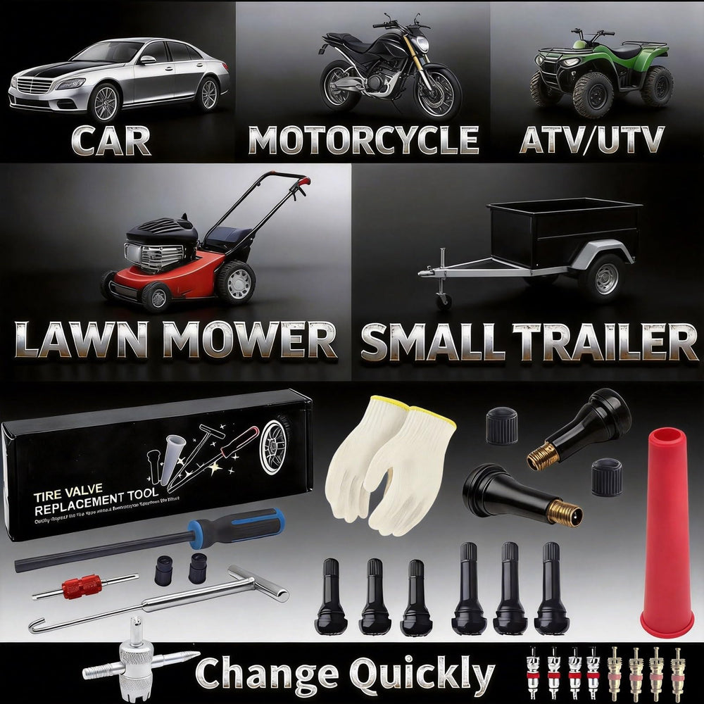 CZRWJXW lifestyle garage setup showing portable kit for roadside repairs