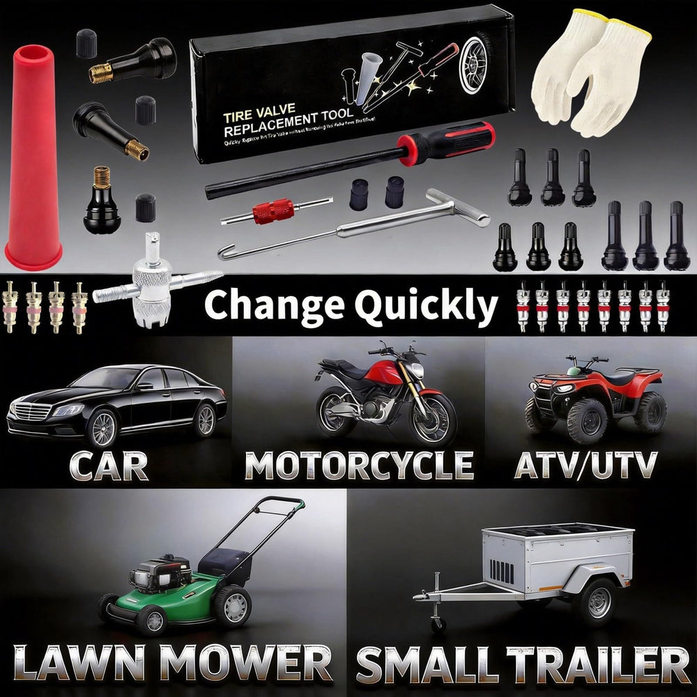 CZRWJXW lifestyle roadside repair scene showing portable kit enabling fast emergency fixes
