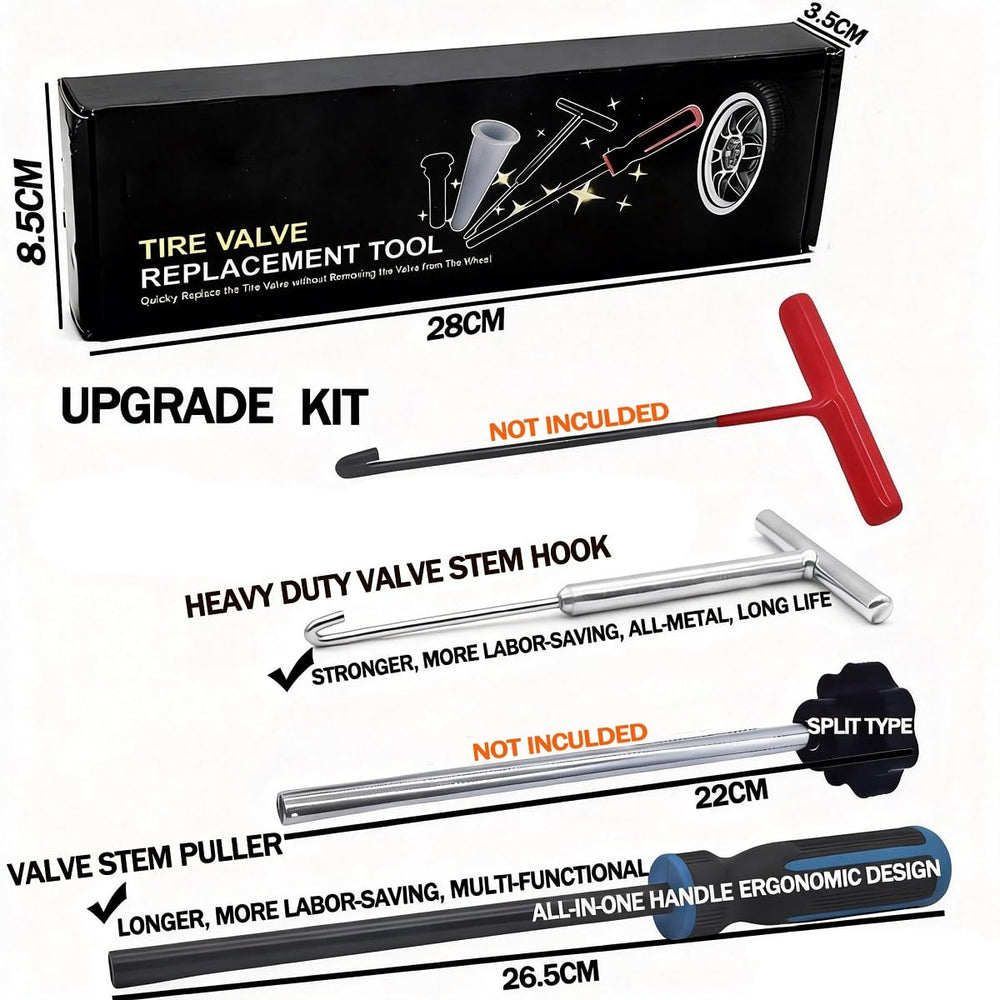 CZRWJXW one-piece valve stem puller assembled ready to use advantage