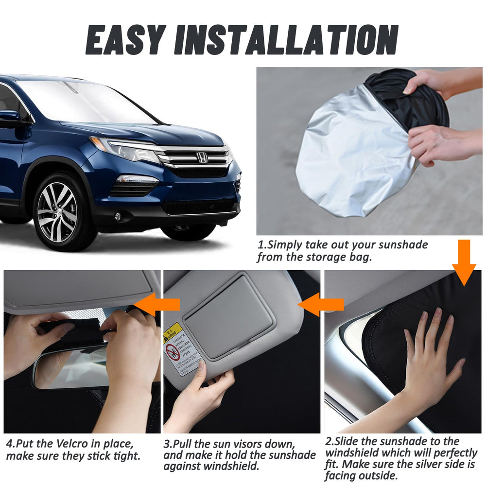 D-Lumina detailed edge fit demonstrating full windshield coverage