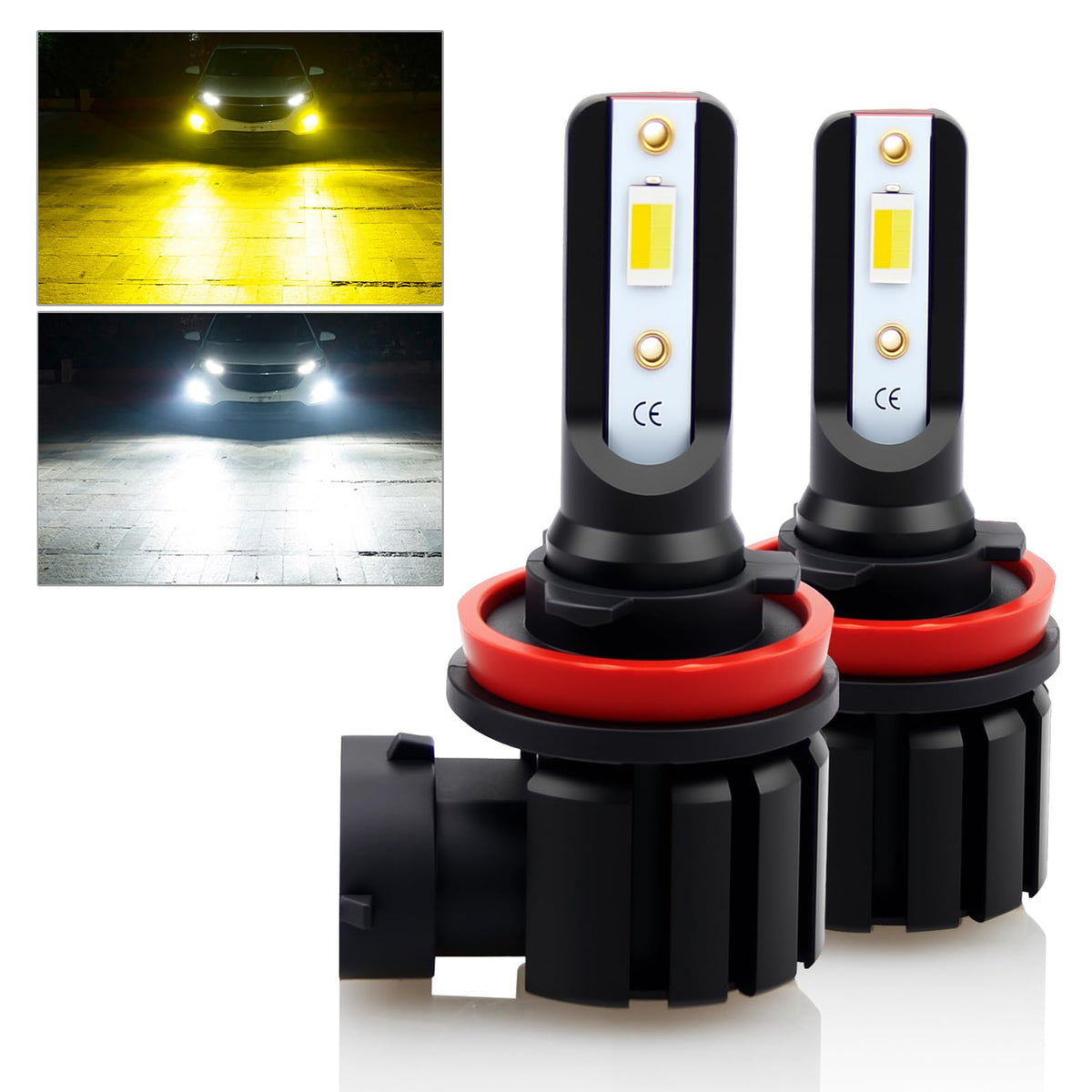 D-Lumina front packaging showcasing bulbs and benefits