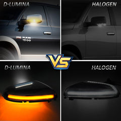 D-Lumina installed on driver side showing enhanced visibility