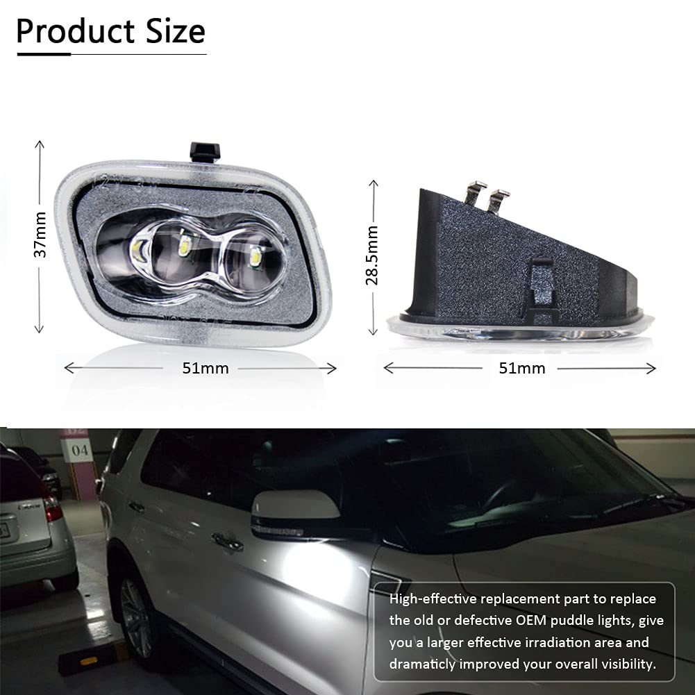 D-Lumina lifestyle shot near vehicle door showing safer entry illumination