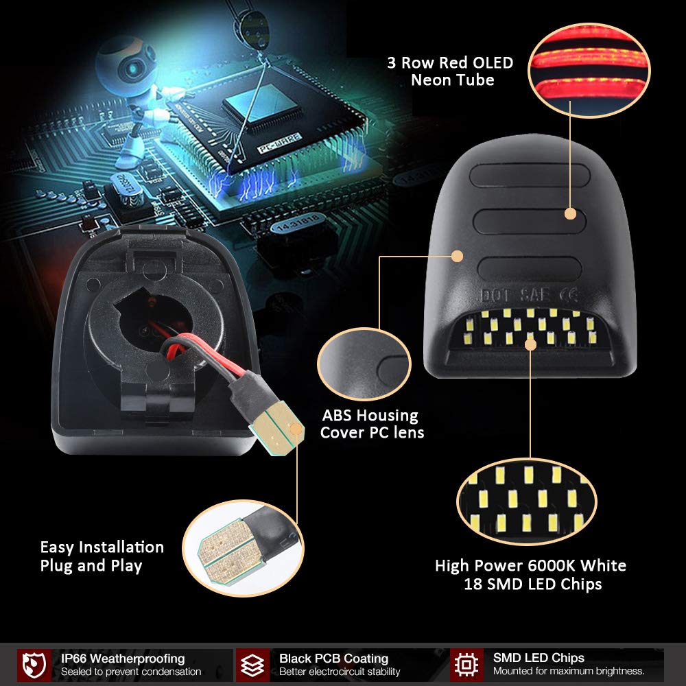 D-Lumina plug connection showing factory socket compatibility and hassle-free install