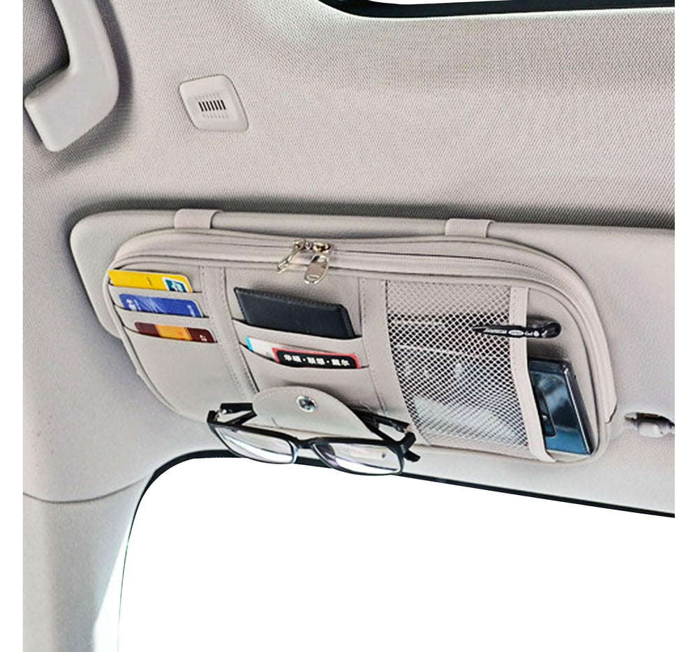 Da by front view visors organizer showing neat compact storage benefit