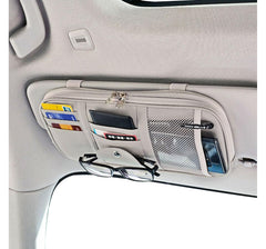 Da by front view visors organizer showing neat compact storage benefit