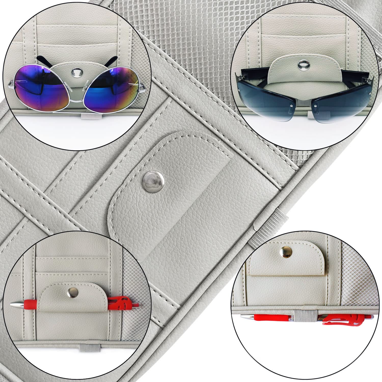Da by glasses clip and pen loop close-up protecting sunglasses benefit