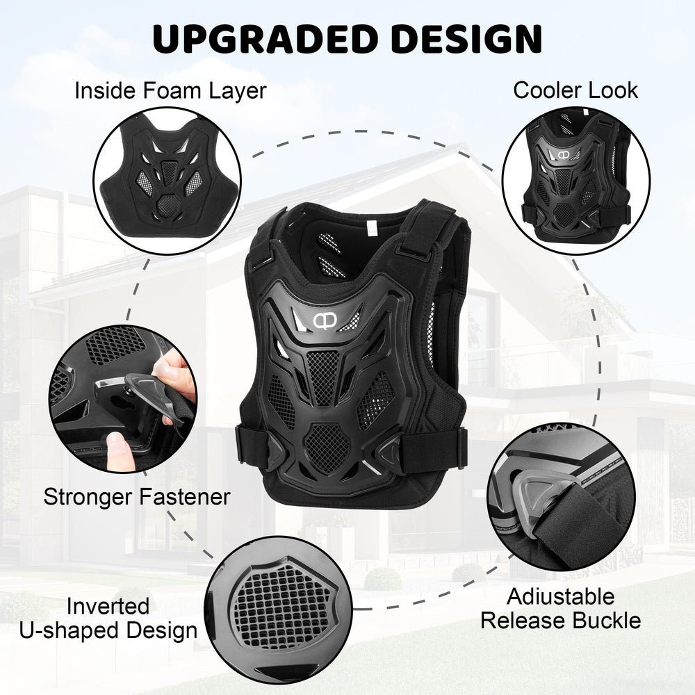 DA Y03 back armor panel highlighting broad coverage and impact dispersion