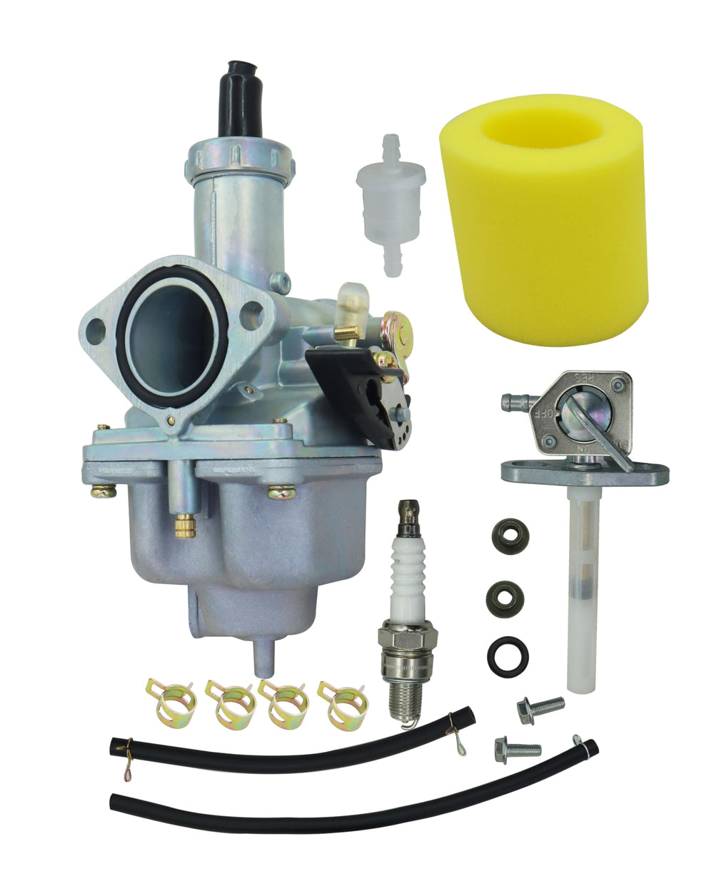 DABAZUALY carburetor front view showing precise fit and improved throttle response