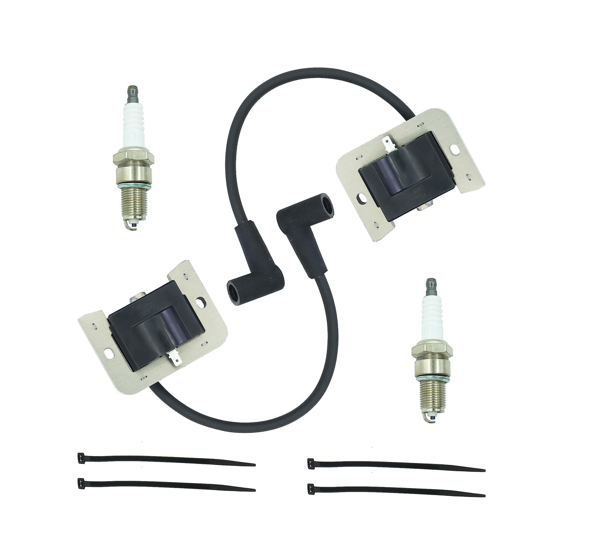 DABAZUALY ignition module front view showing mounting and label, ensures proper fit