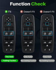 Dacall button detail highlighting texture for reliable tactile control