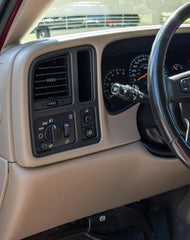 Dacall angled side profile demonstrating compact shape for simple dashboard swap