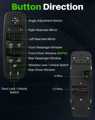 Dacall switch 8 and 13 pin connectors visible for correct fit verification