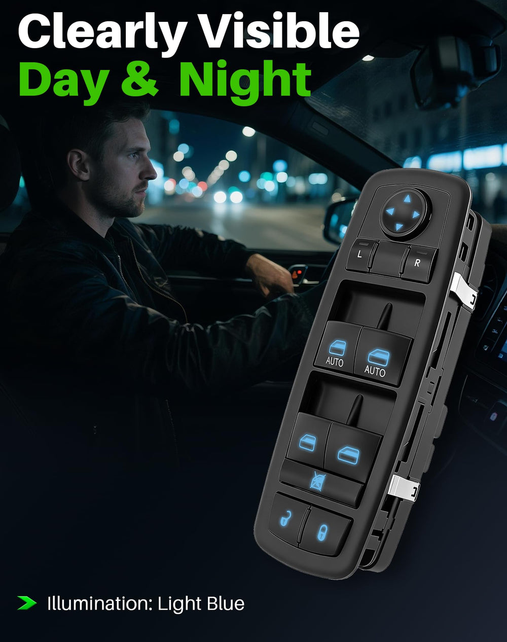 Dacall switch removed with removal tool showing simple plug-and-play replacement